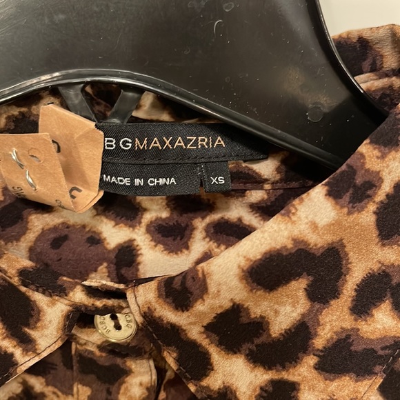 BCBGMaxAzria Leopard Blouse - Picture 3 of 6